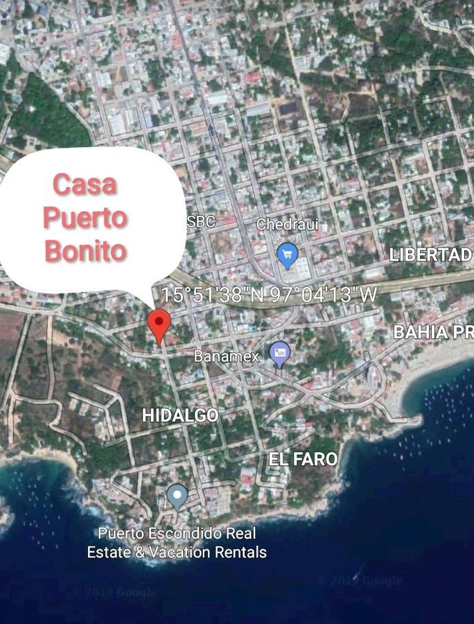 Casa Puerto Bonito & Private Coworking Hotel Puerto Escondido  Exterior photo